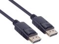 PremiumCord DisplayPort 1.2 kabel M/M, 1,5m Kabel, propojovací, zástrcka DisplayPort, zástrcka DisplayPort, až 4K@60Hz, 20pin, 18Gb/s, cerný, 1,5m