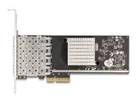 PCI Express x4 karta na 4 x SFP slot Giga