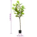 vidaXL Umelý fikusový strom 48 listov 165 cm zelený