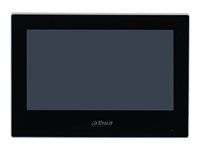 IP intercom station monitor - bezdrôtový, káblové - 802.11b/g/n - 2412 - 2472 MHz - 10/100 Ethernet - čierna