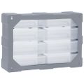 vidaXL Organizér s 8 veľkými zásuvkami 52x16x37 cm