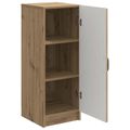 vidaXL Servírovacia skriňa Dub artisan 33 x 34,5 x 87 cm