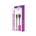 Sada káblov USB - microUSB 3,0 m 2A čierna NEW