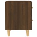 vidaXL Nočné stolíky 2 ks hnedý dub 40x35x47,5 cm