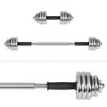 Činky chrómované nastaviteľné 15kg, REBEL ACTIVE RBA-2326-15 Činky chromované nastavitelné 15kg, REBEL ACTIVE RBA-2326-15
