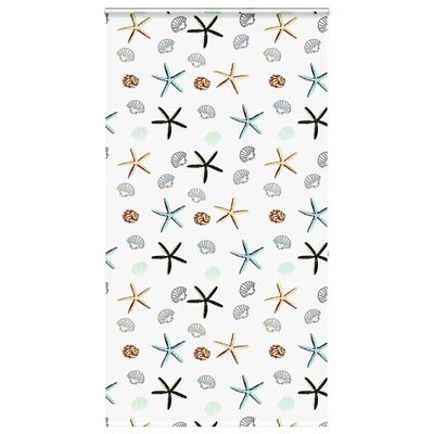 vidaXL Sprchová roleta s kazetou, 130x240 cm, šírka látky 126 cm