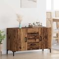 vidaXL Servírovacia skriňa Staré drevo 100 x 36 x 60 cm