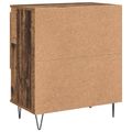 vidaXL Servírovacia skriňa Staré drevo 60 x 35 x 70 cm