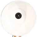 vidaXL Podlahová lampa 25 W šmuhovaná modrá 33x25x130-150 cm E27