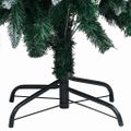 vidaXL Umelý vianočný stromček Zelená 180 cm PVC a Oceľ a Plast