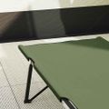 vidaXL Skladacia kempingová posteľ 2 ks Zelená 206 x 76 x 74 cm