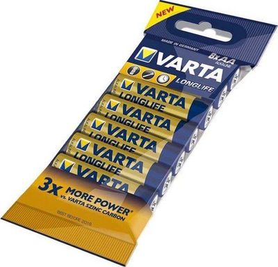 Varta LongLife AA 8x (fólia)