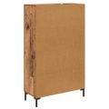 vidaXL Highboard Staré drevo 69,5 x 31 x 115 cm Kompozitné drevo