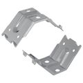 vidaXL Konzola 2 Zinkovaný 106 x 55 x 1,5mm Oceľ