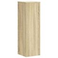 vidaXL Stojany na rastliny 2 ks dub sonoma 25x25x80cm kompozitné drevo