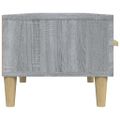 vidaXL TV skrinka sivý dub sonoma 150x34,5x30 cm spracované drevo