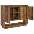 vidaXL Servírovacia skriňa Staré drevo 97 x 29 x 75 cm