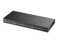 Prepínač - riadený - 44 x 10/100/1000 + 4 x kombinácia Gigabit SFP + 2 x Gigabit SFP - Možnosť montáže do rozvádzača