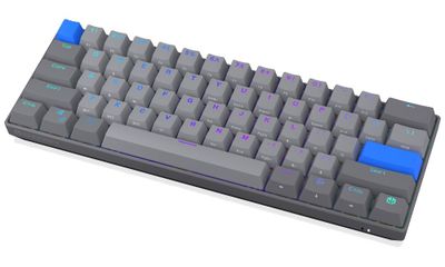 Endorfy mechanická klávesnice Thock V2 Compact / bezdrátová / ARGB /  yellow sw. / USB / kompaktní / US layout Klávesnice, herní, bezdrátová, mechanická, Endorfy Yellow, US layout, 60% velikost, ARGB, hliníková konstrukce, Bluetooth, 2,4GHz