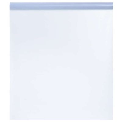 vidaXL Okenná fólia statická matná sivá 60x2000 cm PVC