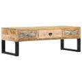vidaXL Konferenčný stolík 110x50x38 cm masívne mangovníkové drevo