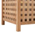 vidaXL Kôš na bielizeň 39x39x65 cm masívne orechové drevo