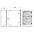 Skriňa 39146-T MAGNA IP65, 600x400x200mm, priehľadné dvere, súčasť: montážna doska