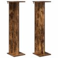 vidaXL Stojan na rastliny 2 ks Dymový dub 25 x 25,5 x 100,5 cm