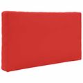 vidaXL Vankúš na vonkajšiu pohovku Polyester Červená 80 x 80 cm