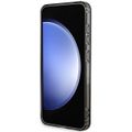 Puzdro Karl Lagerfeld pre Samsung Galaxy S24 KLHMS24SHGKCNOK čierna matná MAGSAFE IML C