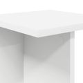 vidaXL Stojan na rastliny Biela 25 x 25,5 x 100,5 cm Kompozitné drevo