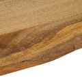 vidaXL Stolová doska 110x80x2,5 cm živý okraj masívne mango