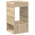 vidaXL Koncový stôl 2 ks Sonoma dub 30 x 30 x 56 cm Kompozitné drevo
