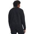 Mikina UA Rival Fleece Crew Black - Under Armour, veľkosť XXL, veľkosť oblečenia XXL