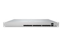 Cisco Meraki Cloud Managed MS450-12 - Prepínač - riadený - 12 x 40 Gigabit QSFP+ + 2 x 100 Gigabit QSFP+ - prúdenie vzduchu spredu dozadu - desktop, možnosť montáže do rozvádzača