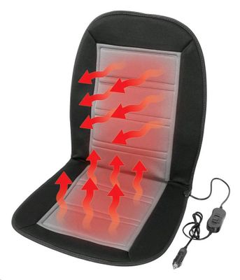 Potah sedadla vyhrievaný s termostatom 12V LADDER sivý
