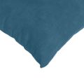 vidaXL Vankúše na pohovku 2 pcs Modrá 80 x 40 cm Kordúrová tkanina