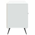 vidaXL TV skrinka Biela 102 x 34,5 x 50 cm Kompozitné drevo