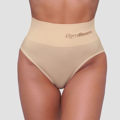 Nohavičky Highrise 2Pack Nude - GymBeam, veľkosť XXL, veľkosť oblečenia XXL