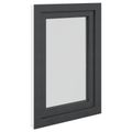 vidaXL Otočné a sklopné okno do suterénu RISOR 60 x 80 cm PVC a sklo