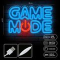 Forever Light Neon PLEXI LED GAME MODE modrá červená FPNE38