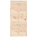 vidaXL Dvere do stodoly 100x1,8x214 cm masívna borovica