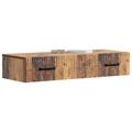 vidaXL Nástenný bočný stôl 87,5 x 34,5 x 17 cm Kompozitné drevo