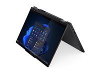 AI PC - preklopný dizajn - Intel Core Ultra 7 - 255U / až 5.2 GHz - Win 11 Pro - Intel Graphics - 32 GB RAM - 1 TB SSD TCG Opal Encryption 2, NVMe, Performance - 14" IPS dotykový displej 1920 x 1200 - Wi-Fi 7, Bluetooth - čierna - klávesnica: česká/slovenská - s Lenovo Premier Support 3 roky, kompenzácia CO2 0,5 tony (2. generácia)