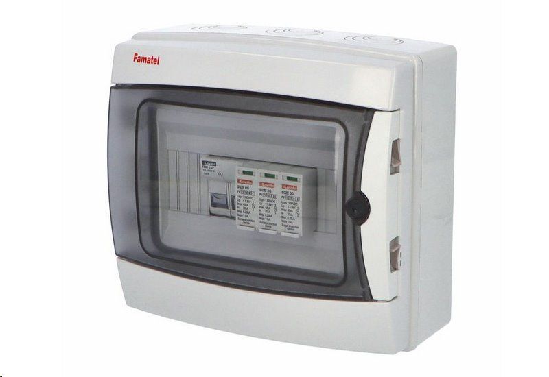 Rozvodček SolarBOX FAMATEL fr004L T2 (1000V DC) pre 1 string IP65 certifikovaný