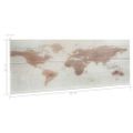 vidaXL Nástenná magnetická tabuľa, sklo 60x20 cm