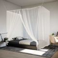 vidaXL Závesná Moskytiéra 156 sieťka biela 220x180x180 cm