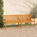 vidaXL Záhradná lavička 220 cm masívne akáciové drevo