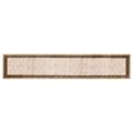 vidaXL Behúň MARSA Čierna 80 x 400 cm Polyester a PVC
