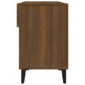 vidaXL Botník hnedý dub 102x35x55 cm spracované drevo